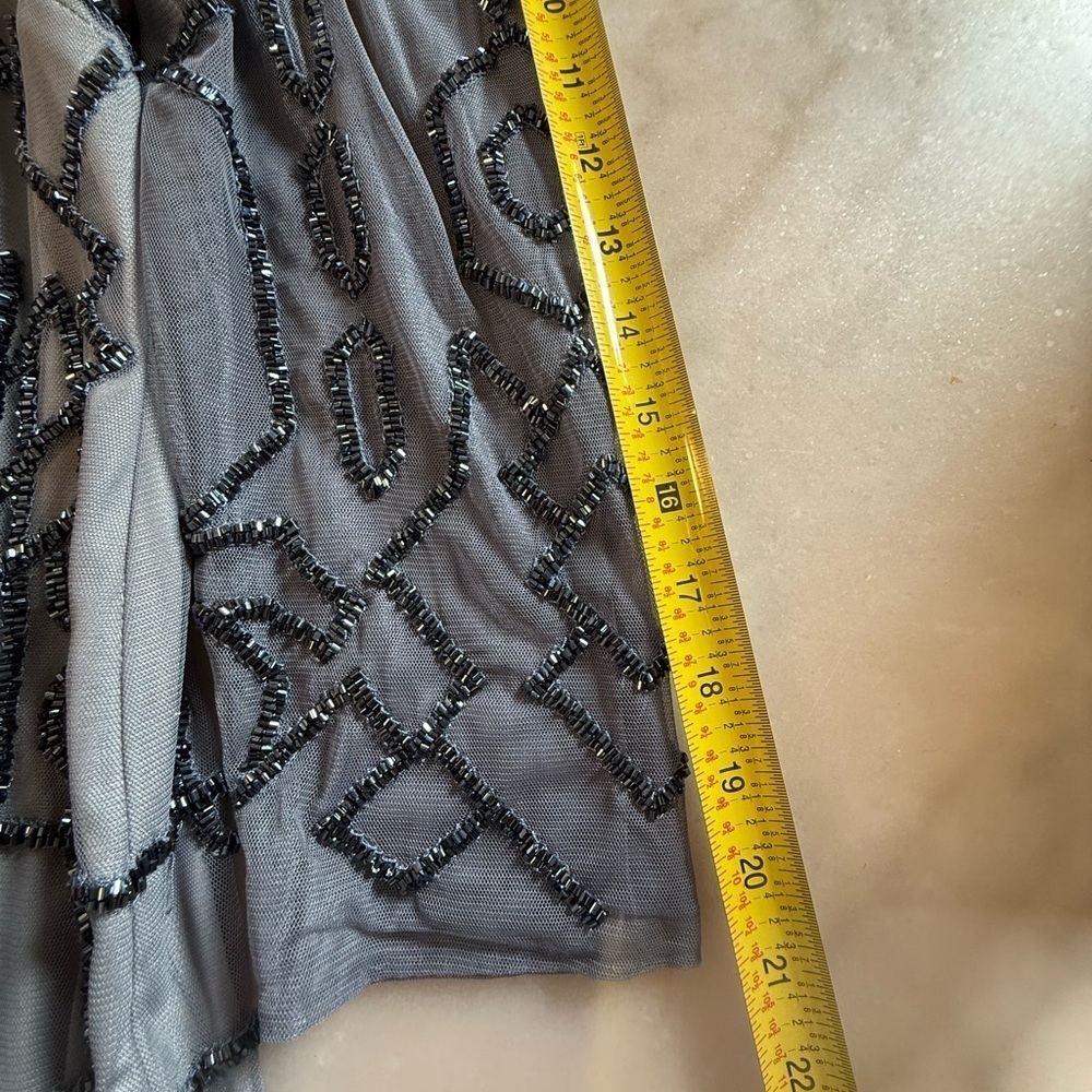 Adrianna Papell Abstract Motif Sheath Dress - Picture 14 of 15